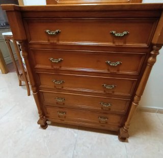 Dormitorio de madera