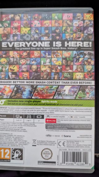 Super Smash Bros. Ultimate Nintendo Switch