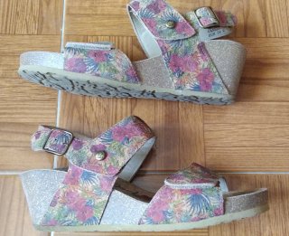 Sandalias Panamá Jack Talla 38 Flores