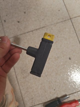 Destornillador T  Magnético puntas intercambiables