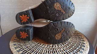 Botines The Art Company Blanco y Negro