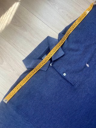 Polo Ralph Lauren Rayas Azul Talla XXL