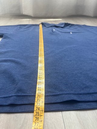 Polo Ralph Lauren Rayas Azul Talla XXL