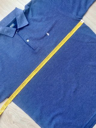 Polo Ralph Lauren Rayas Azul Talla XXL