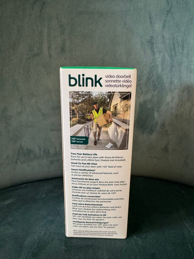 Blink Video Doorbell (2.a Generación) - Blanca