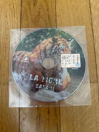 DVD La Tigre Safari - Focus Features