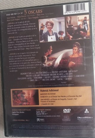 DVD American Beauty - 5 Oscars