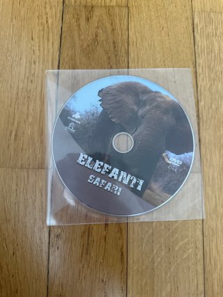 DVD Elefanti Safari ECOFINA