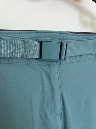 Pantalón de senderismo Quechua mujer 34/XS verde