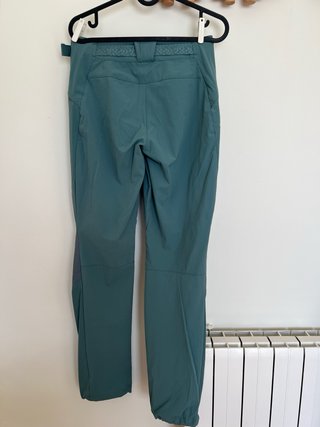 Pantalón de senderismo Quechua mujer 34/XS verde