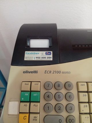 Caja Registradora Olivetti ECR 2100