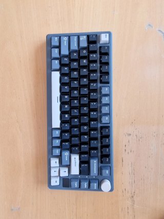 Teclado Mecánico RK M75 Gris/Blanco