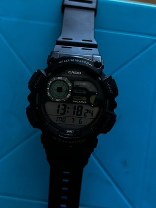 Reloj Casio Negro