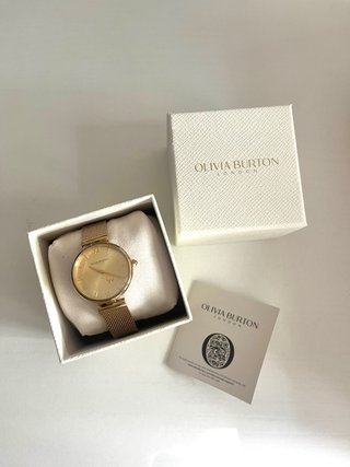 Reloj Olivia Burton Dorado Mujer