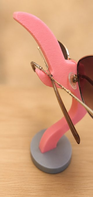 Soporte para gafas diseño cara