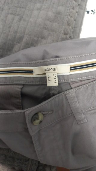 Pantalón gris mujer
