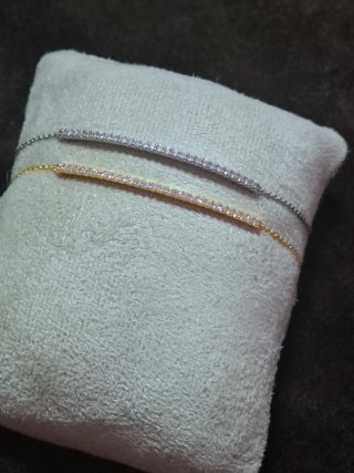 Pulseras Michael Kors Dorada y Plateada