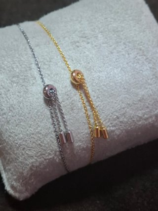 Pulseras Michael Kors Dorada y Plateada