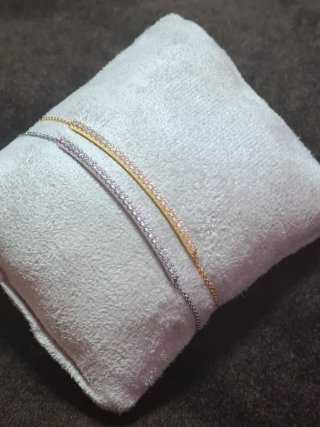 Pulseras Michael Kors Dorada y Plateada