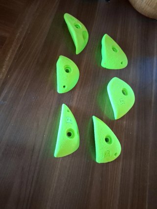 Presas de escalada FIXE (Set de 6) mas 2 de regalo