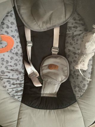 Hamaca bebé Kinderkraft gris