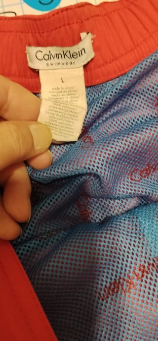 Bañador Calvin Klein Rojo