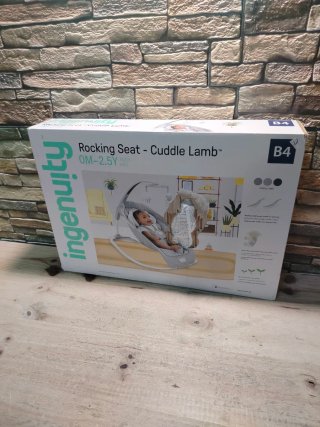 Ingenuity CUDDLE LAMB Rocking Seat Hamaca Mecedora