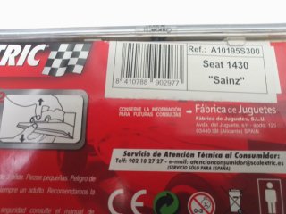 Scalextric Seat 1430 no ofertas Lacalle-Sainz