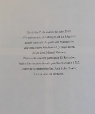 Estado antiguo de la Villa, Huerta y Parroquial de