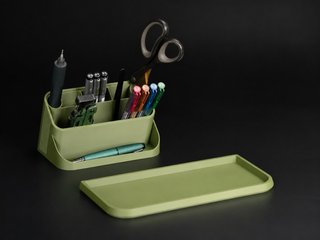 Organizador de escritorio de varios colores
