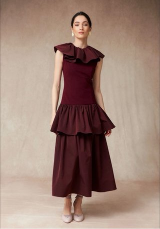 Vestido Selene Granate