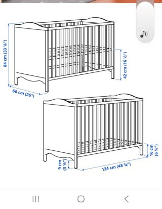 Cuna bebé Ikea