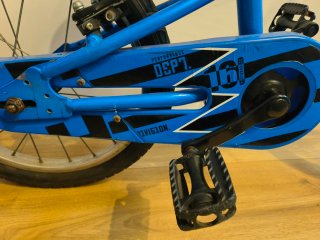 Bicicleta infantil B-PRO 16 azul
