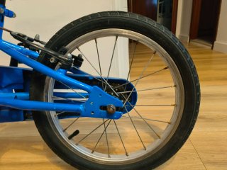 Bicicleta infantil B-PRO 16 azul