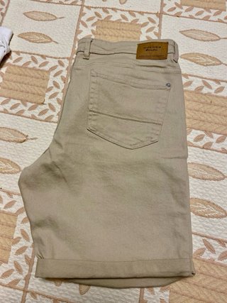 Bermudas Sfera Beige Talla 46 Nuevas