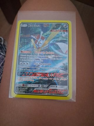 Carta Pokémon Kartana GX 2019