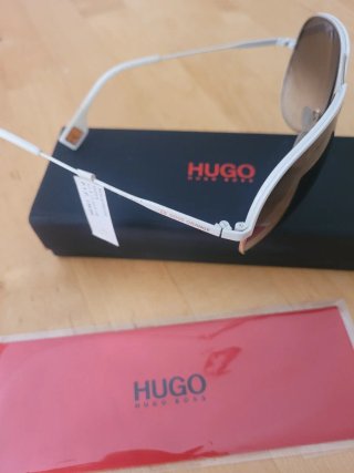 Gafas de Sol Hugo Boss Blancas y Marrones