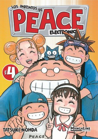 comic manga LOS INVENTOS DE PEACE ELECTRONICS 4