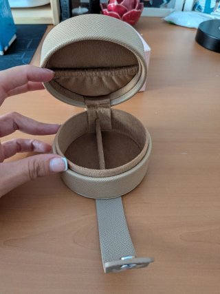 Joyero Tous Beige Nuevo
