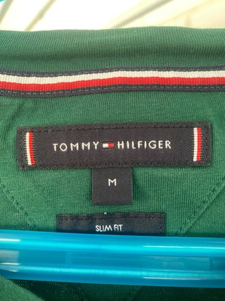 Camiseta Tommy Hilfiger verde oscuro Talla M