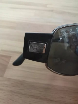 Gafas de Sol Ray-Ban Negras y Plateadas