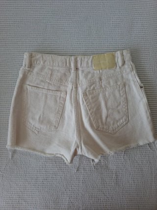 Pull&Bear Pantalones Cortos Blancos