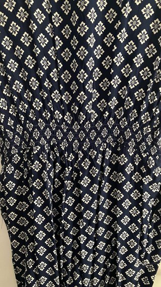 Mono largo estampado mujer
