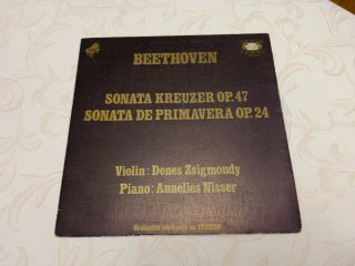 Vinilo Beethoven: Sonatas Kreutzer y Primavera