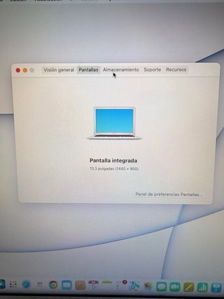 MacBook Air 13” Intel Core i5 Plata