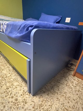 Letto a castello con materassi inclusi