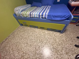 Letto a castello con materassi inclusi