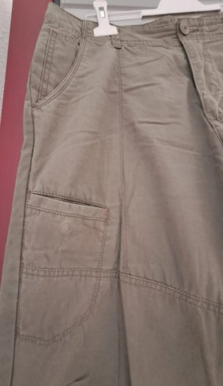Pantalón trekking mujer verde oliva