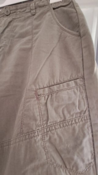Pantalón trekking mujer verde oliva