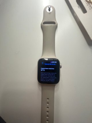 Apple Watch SE 40mm GPS Plata/Beige